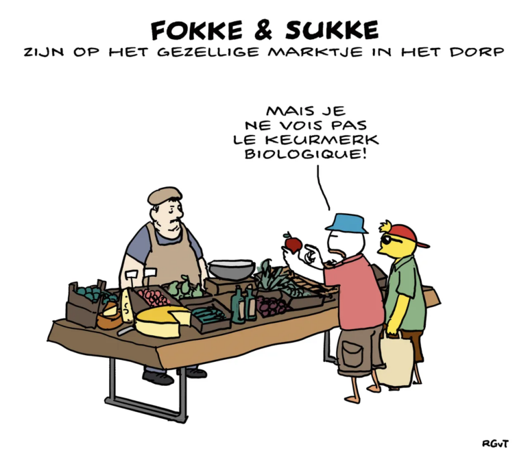 De dagelijkse Fokke & Sukke