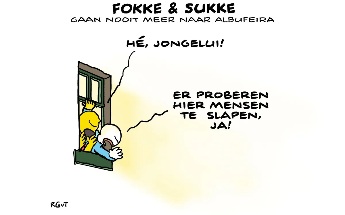 De dagelijkse Fokke & Sukke