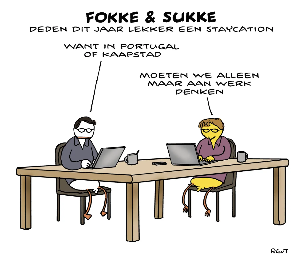 De dagelijkse Fokke & Sukke