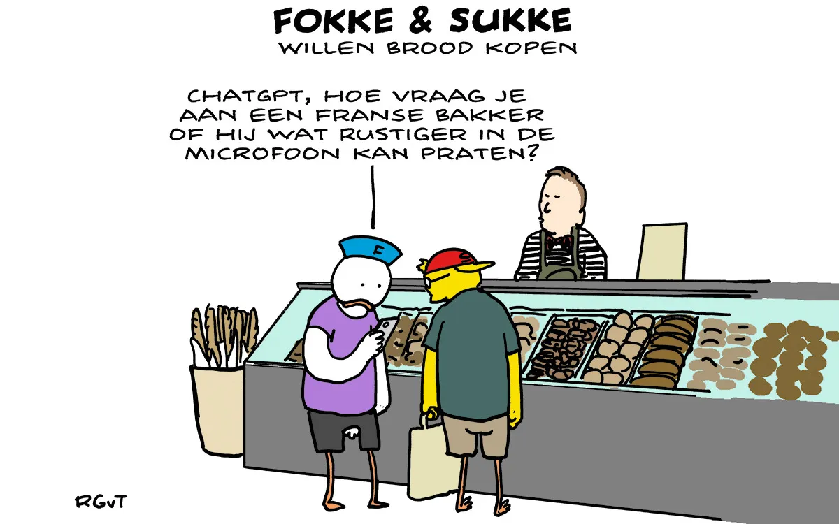 De dagelijkse Fokke & Sukke