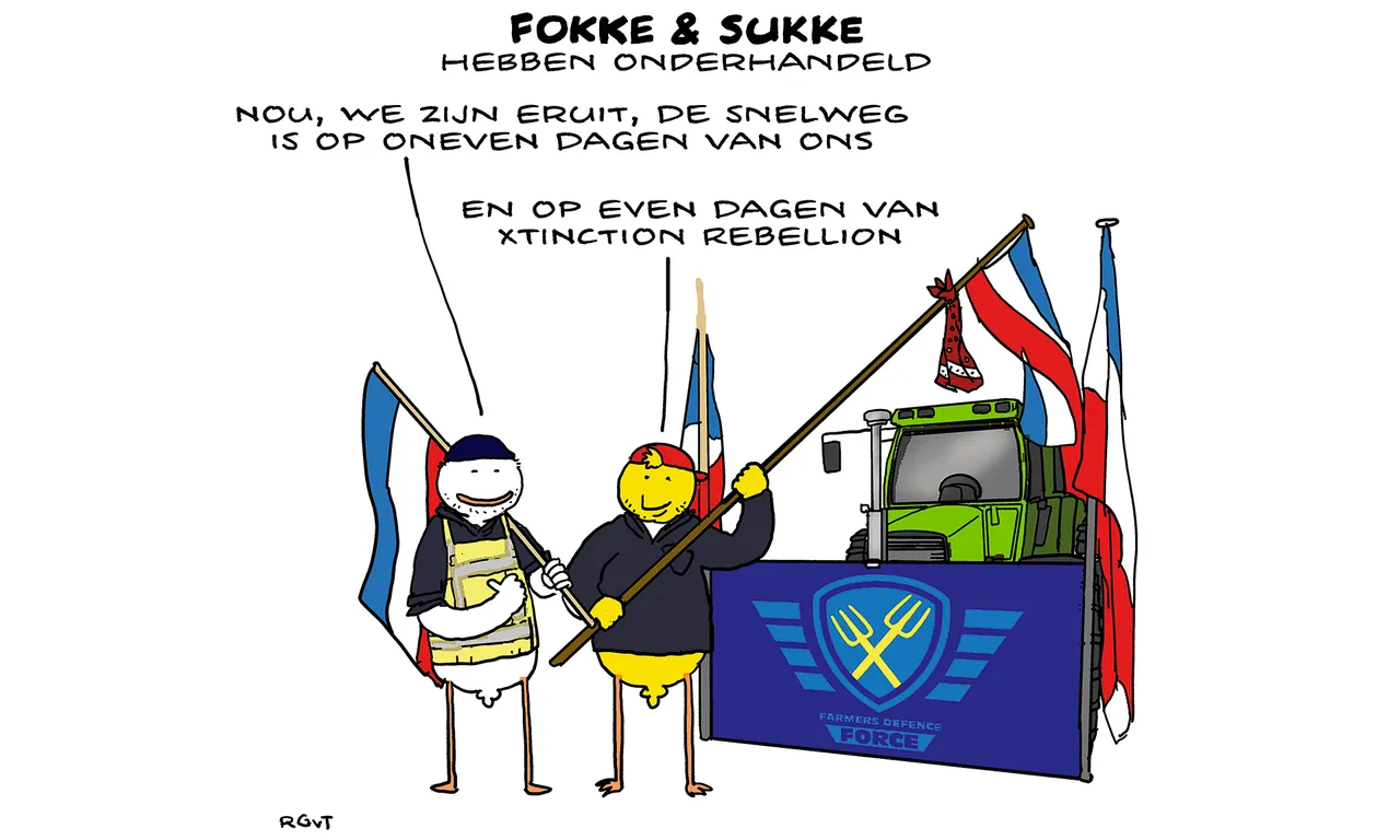 De dagelijkse Fokke & Sukke