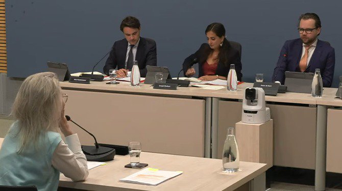 Deelnemers parlementaire enquête corona maken na afloop kans op een cadeaubon van 50 euro