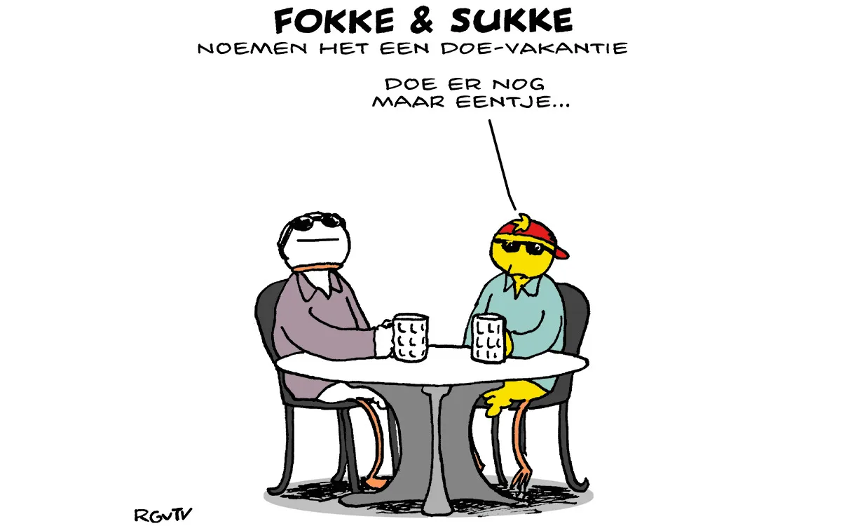 De dagelijkse Fokke & Sukke