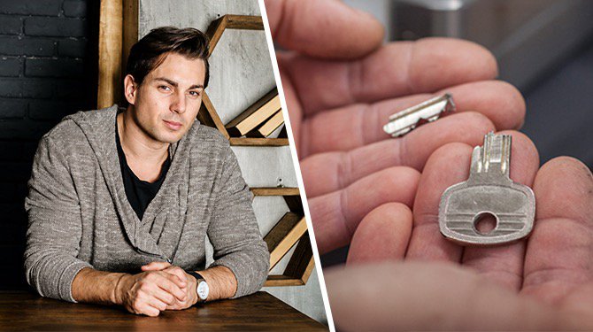 Einde festivalseizoen voor Pepijn (30) na gebroken sleutel