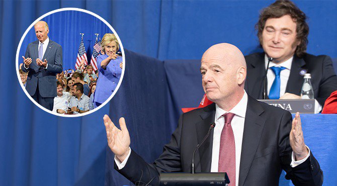 FIFA haalt in officieel statement hard uit naar Joe Biden en Hillary Clinton