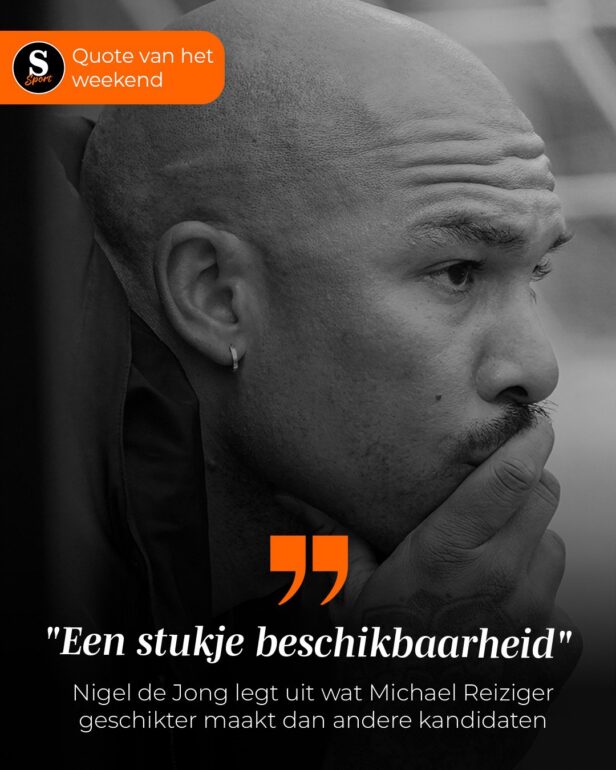 De Speld Sport Quote van het Weekend: Nigel de Jong legt uit wat Michael Reiziger geschikter maakt dan andere kandidaten