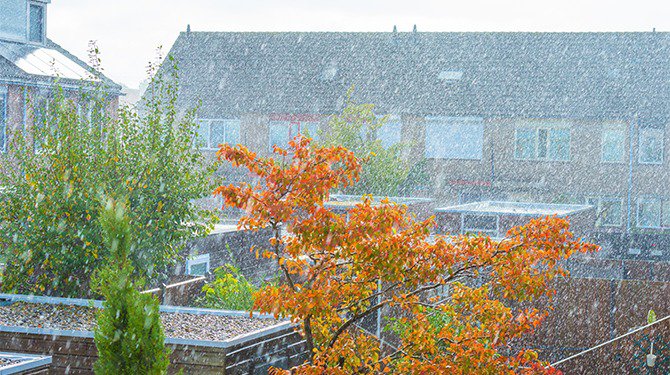 Dit weekend opnieuw bizar natuurverschijnsel te zien: regen