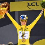 Vrouw wint Tour de France Femmes