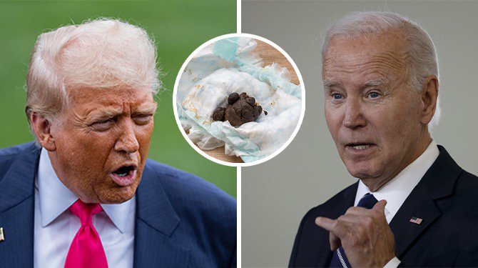 Trump woest: ‘Joe Biden heeft in mijn luier gepoept’