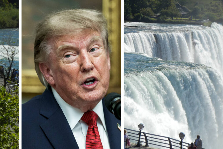 Trump dreigt Canada met dichtdraaien Niagarawatervallen