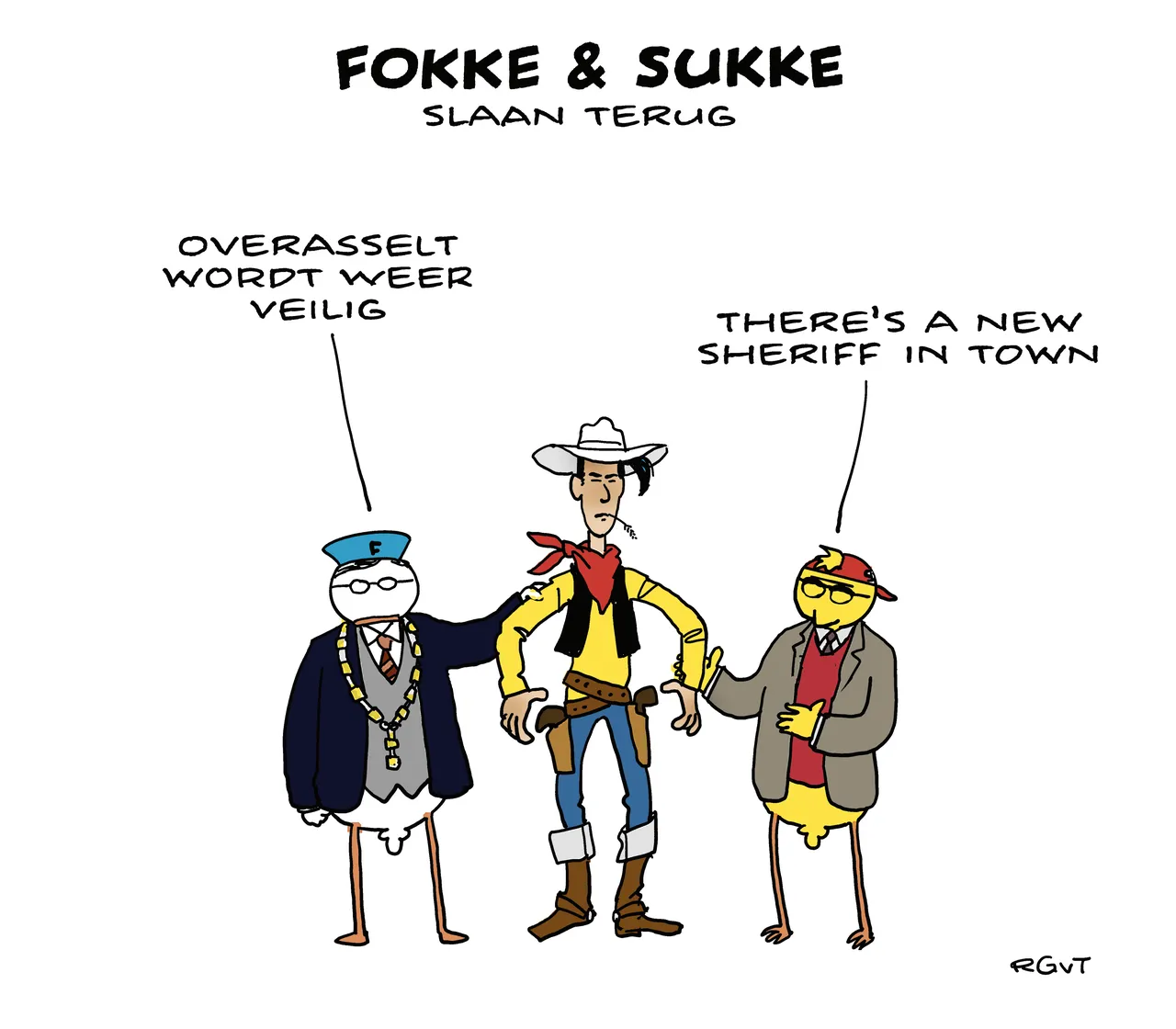 De dagelijkse Fokke & Sukke