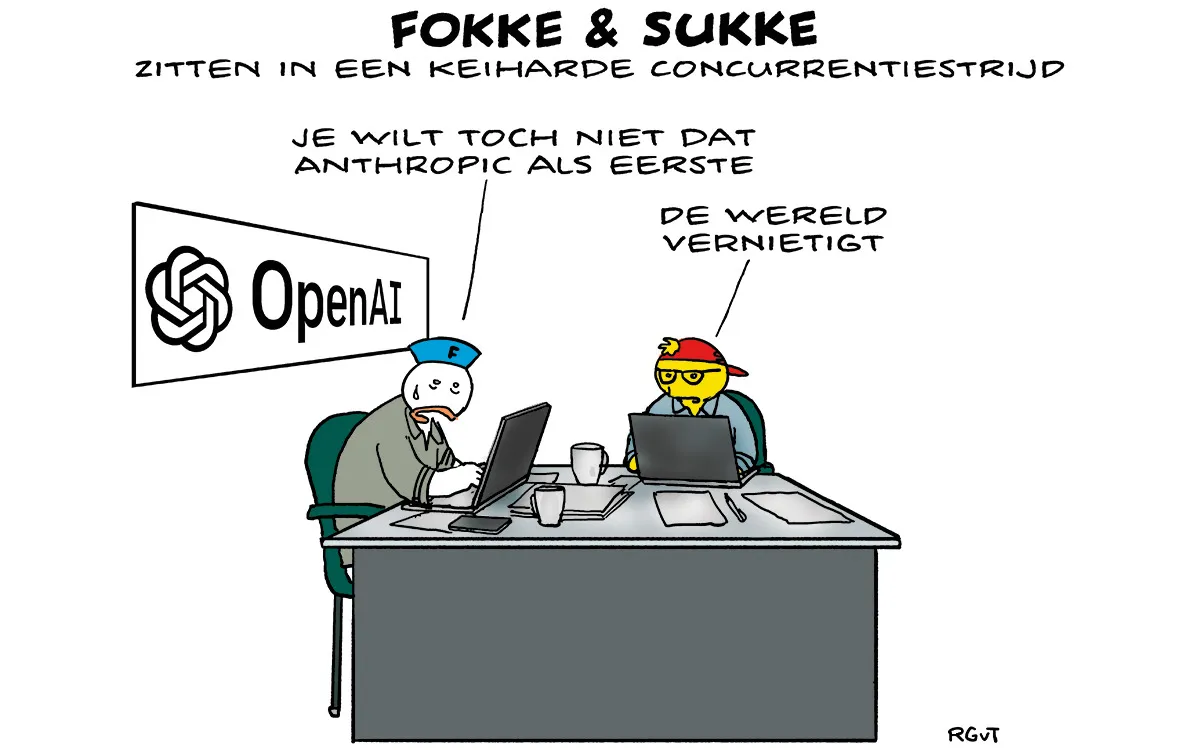 De dagelijkse Fokke & Sukke