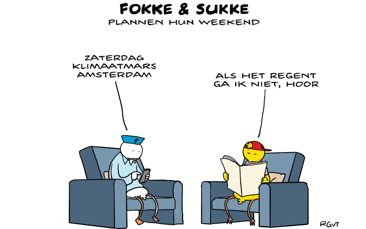 De dagelijkse Fokke & Sukke
