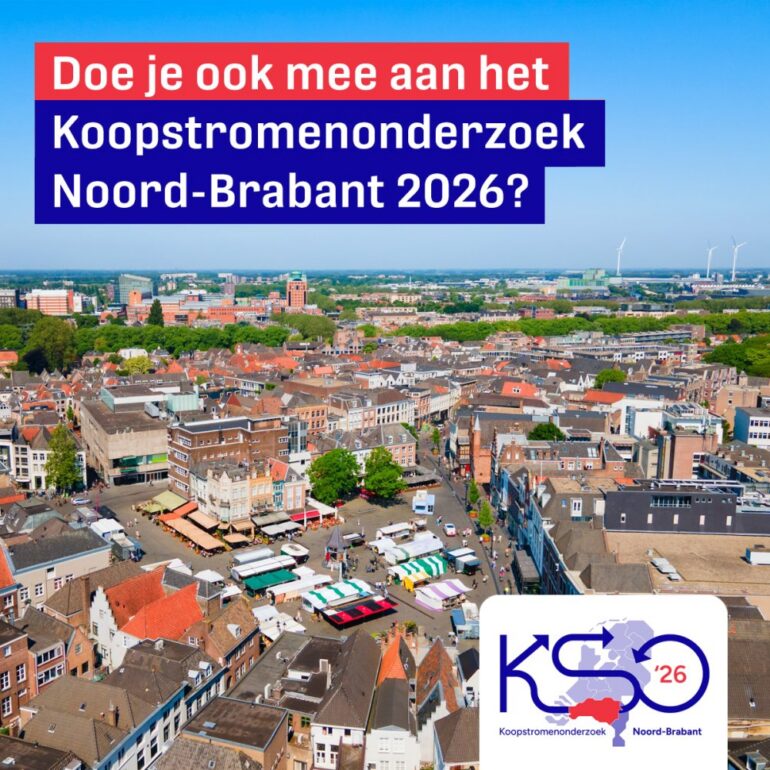 Koopstromenonderzoek Noord-Brabant 2026 van start