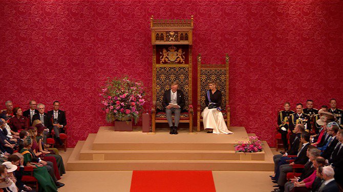 Koning tijdens Troonrede: ‘Niemand verlaat de zaal voor we een meerderheid hebben gevonden voor begroting’