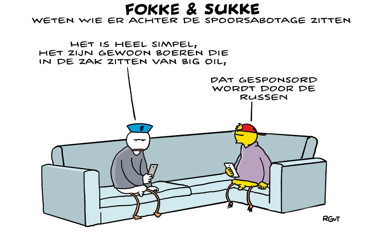 De dagelijkse Fokke & Sukke