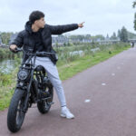 Fatbiker noemt politiecontrole levensgevaarlijk: “Ik moest helemaal afremmen.”