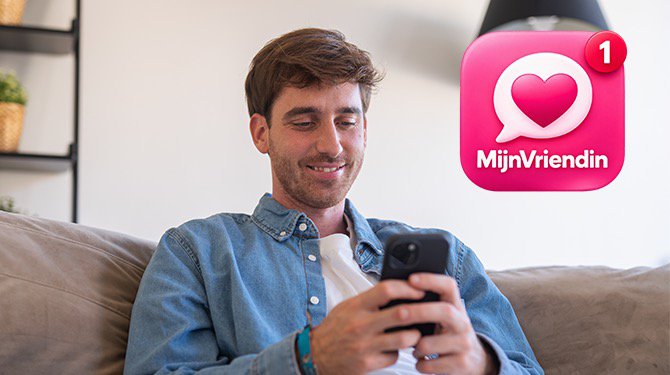 Je vriendin is voortaan alleen nog maar bereikbaar via MijnVriendin-app