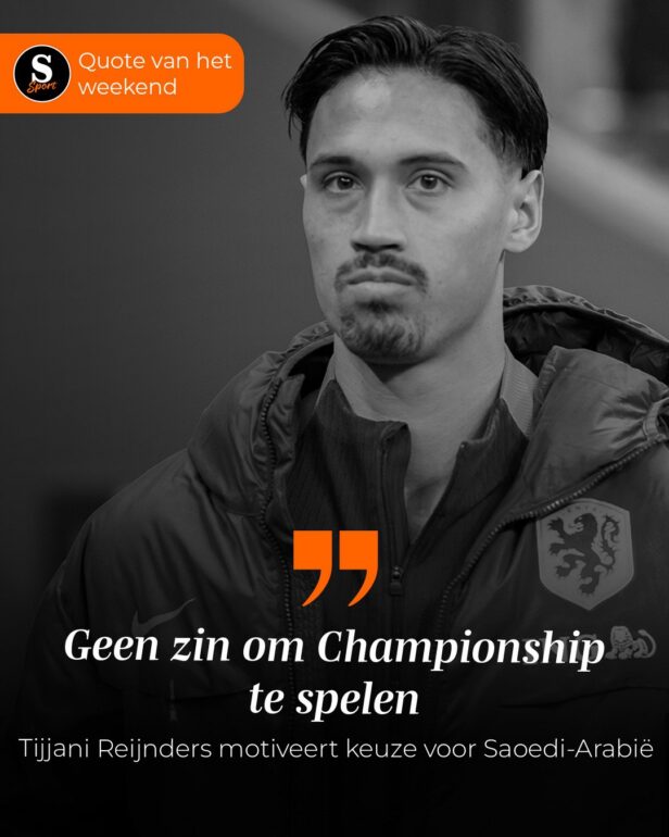 De Speld Sport Quote van het Weekend: Tijjani Reijnders motiveert keuze voor Saoedi-Arabië