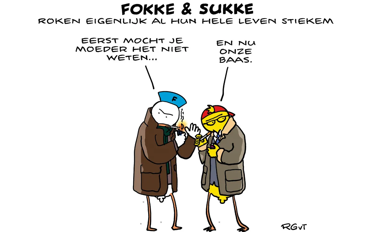 De dagelijkse Fokke & Sukke