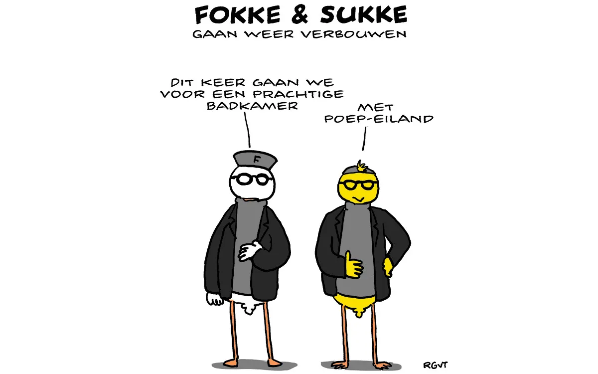 De dagelijkse Fokke & Sukke