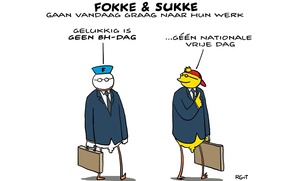 De dagelijkse Fokke & Sukke