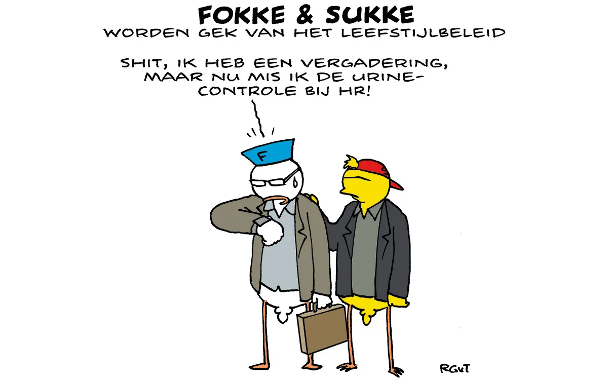 De dagelijkse Fokke & Sukke