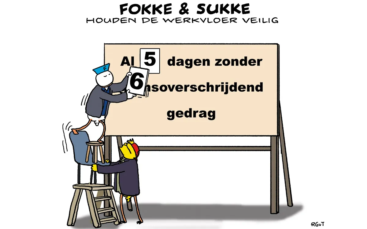 De dagelijkse Fokke & Sukke
