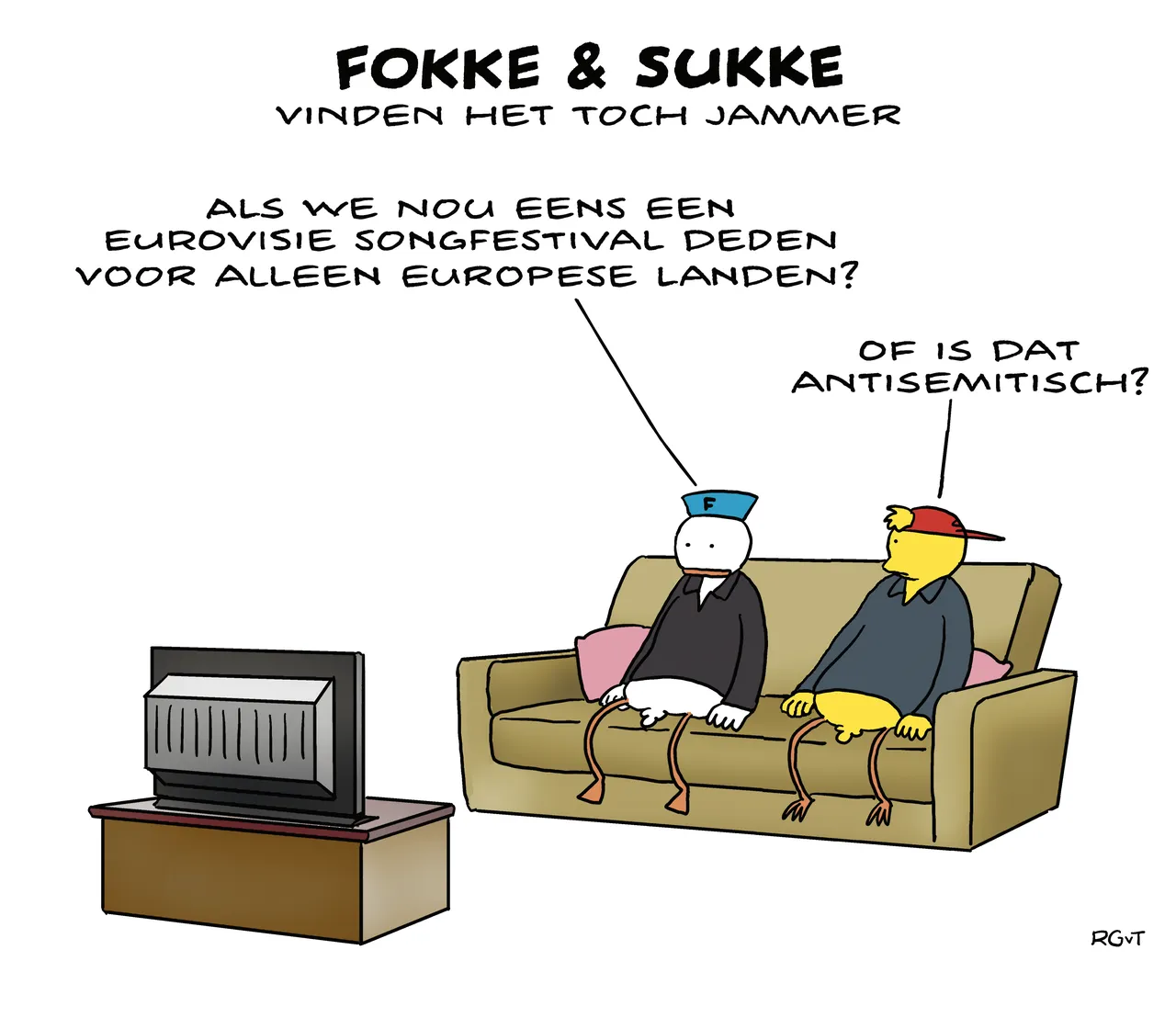 De dagelijkse Fokke & Sukke