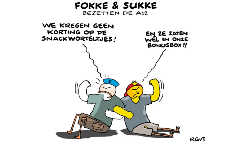 De dagelijkse Fokke & Sukke
