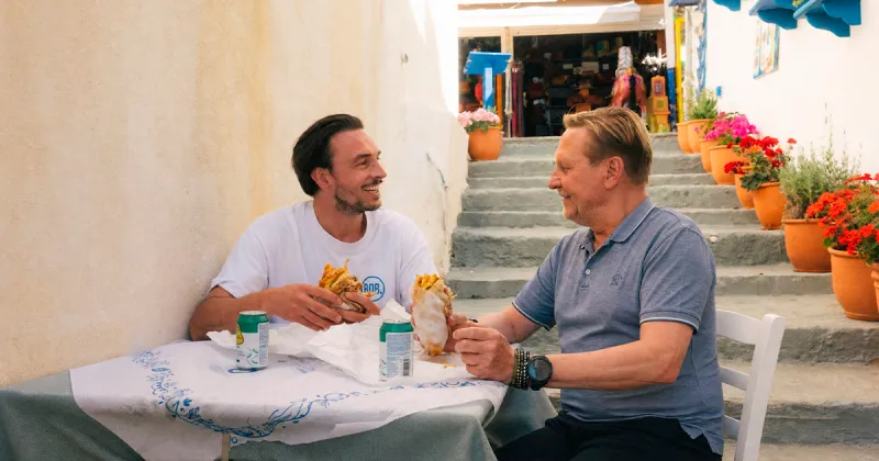 Zelfs Kreta ontkomt niet aan kennis maken met de familie Kesbeke Zelfs Kreta ontkomt niet aan kennis maken met de familie Kesbeke