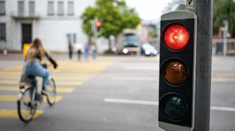 Nieuwe verkeersregel: wie hier heel vaak komt, mag door rood fietsen Nieuwe verkeersregel: wie hier heel vaak komt, mag door rood fietsen